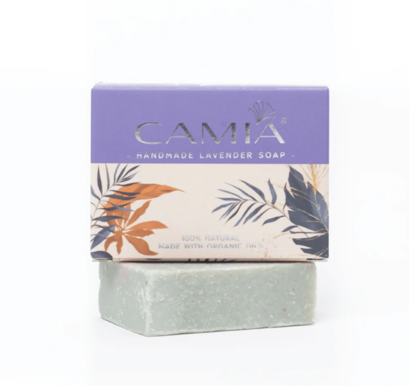 CAMIA Handmade Cold Processed Organic Lavender Soap
